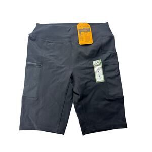 Carhartt Force Fitted Lightweight Utility Womens Shorts Black  Small (4-6)